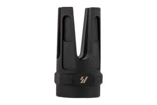 Strike Industries 1/2x28 Cloak Flash Hider is made of 45C steel